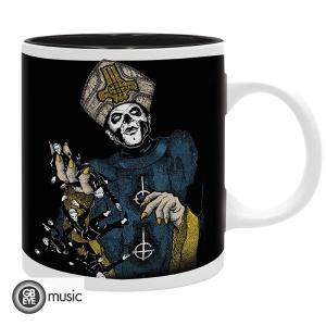 Ghost - Papa On The World On Fire Mug 320 ml in the group MERCHANDISE / Mugs / Hårdrock at Bengans Skivbutik AB (5516629)