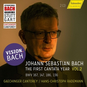 Johann Sebastian Bach - The First Cantata Year, Vol. 2 in the group CD / Klassiskt at Bengans Skivbutik AB (5517961)