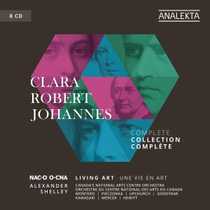 Canada’S National Arts Centre Orche - Clara, Robert, Johannes - Living Ar in the group CD / Klassiskt at Bengans Skivbutik AB (5518565)