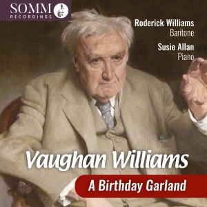 Roderick Williams - Vaughan Williams - A Birthday Garla in the group CD / New releases at Bengans Skivbutik AB (5518936)