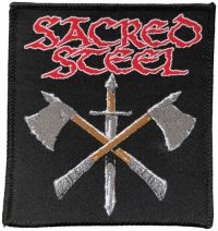 Sacred Steel - Patch Sword And Axes (9,9 X 9,2 Cm) in the group MERCHANDISE / Accessoarer / Hårdrock at Bengans Skivbutik AB (5520418)