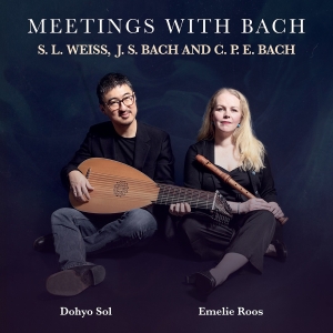 Emelie Roos & Dohyo Sol - Meetings With Bach in the group CD / Klassiskt at Bengans Skivbutik AB (5520504)