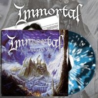 Immortal - At The Heart Of Winter (Black/Cyan in the group OTHER / Forthcoming products - 10 percent at Bengans Skivbutik AB (5520519)