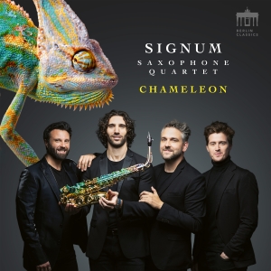 Signum Saxophone Quartet - Chameleon in the group OUR PICKS / Frontpage - CD New & Forthcoming at Bengans Skivbutik AB (5521294)