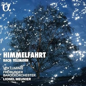 Vox Luminis Freiburger Barockorche - Bach & Telemann: Himmelfahrt in the group OTHER / Forthcoming products - 10 percent at Bengans Skivbutik AB (5521325)