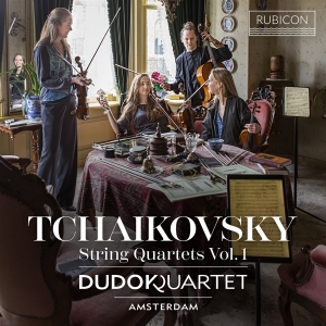 Dudok Quartet Amsterdam - Tchaikovsky: String Quartets Vol. 1 - No. 1 & 2 in the group OUR PICKS / Christmas gift tip CD at Bengans Skivbutik AB (5521622)