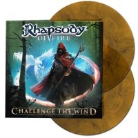 Rhapsody Of Fire - Challenge The Wind (2 Lp Orange/Bla in the group OUR PICKS / Friday Releases / Friday the 31st of May 2024 at Bengans Skivbutik AB (5521827)