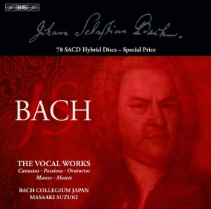 Bach J S - The Vocal Works in the group MUSIK / SACD / Klassiskt at Bengans Skivbutik AB (5522091)