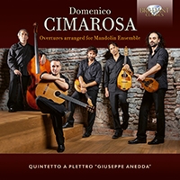 Domenico Cimarosa - Overtures Arranged For Mandolin Ens in the group OUR PICKS / Frontpage - CD New & Forthcoming at Bengans Skivbutik AB (5522102)