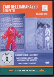 Gaetano Donizetti - L'aio Nell'imbarazzo in the group OTHER / Music-DVD & Bluray at Bengans Skivbutik AB (5522149)