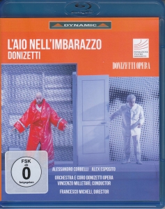 Gaetano Donizetti - L'aio Nell'imbarazzo in the group MUSIK / Musik Blu-Ray / Klassiskt at Bengans Skivbutik AB (5522150)