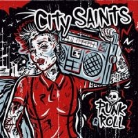 City Saints - Punk'n'roll (Splatter On Babyblue V in the group OUR PICKS /  Christmas gift tip Vinyl at Bengans Skivbutik AB (5522252)