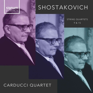 Dmitri Shostakovich - String Quartets Nos. 9 & 15 in the group OUR PICKS / Frontpage - CD New & Forthcoming at Bengans Skivbutik AB (5522420)