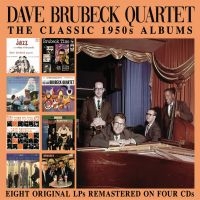 Dave Brubeck Quartet - Classic 1950S Albums The (4 Cd Box) in the group OUR PICKS / Christmas gift tip CD at Bengans Skivbutik AB (5522830)