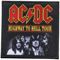 Ac/Dc - Patch Higway To Hell Tour (10 X 9,9 in the group MERCH / Minsishops-merch / Ac/Dc at Bengans Skivbutik AB (5523486)