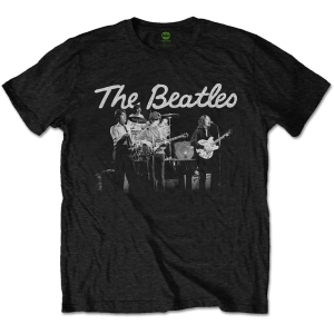 The Beatles - 1968 Live Photo Uni Bl    in the group MERCH / T-Shirt /  at Bengans Skivbutik AB (5528340r)