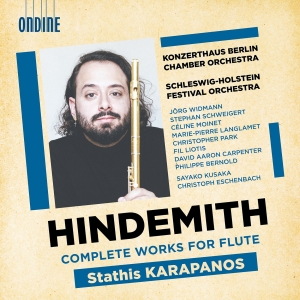 Stathis Karapanos - Hindemith: Complete Works For Flute in the group OUR PICKS / Frontpage - CD New & Forthcoming at Bengans Skivbutik AB (5532751)