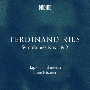 Tapiola Sinfonietta Janne Nisonen - Ries: Symphonies Nos. 1 & 2 in the group OUR PICKS / Frontpage - CD New & Forthcoming at Bengans Skivbutik AB (5532752)