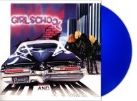 Girlschool - Hit And Run (Blue Vinyl Lp) in the group OUR PICKS / Friday Releases / Friday the 21th June 2024 at Bengans Skivbutik AB (5532831)