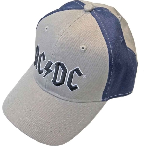 Ac/Dc - Black Logo Grey/Navy Baseball C in the group MERCH / Minsishops-merch / Ac/Dc at Bengans Skivbutik AB (5532855)