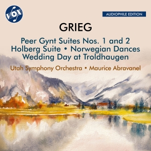 Utah Symphony Orchestra Maurice Ab - Grieg: Orchestral Works in the group OUR PICKS / Friday Releases / Friday the 24th of May 2024 at Bengans Skivbutik AB (5535733)
