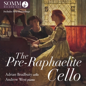 Adrian Bradbury Andrew West - The Pre-Raphaelite Cello in the group OUR PICKS / Frontpage - CD New & Forthcoming at Bengans Skivbutik AB (5535735)