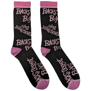 Backstreet Boys - Logo Repeat Uni Bl Socks (Eu 40-45) in the group MERCHANDISE / Merch / Pop-Rock at Bengans Skivbutik AB (5536102)