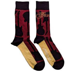 Eric Clapton - Guitars Uni Red Socks (Eu 40-45) in the group MERCHANDISE / Merch / Blues at Bengans Skivbutik AB (5536114)