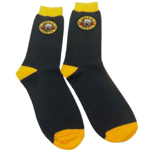 Guns N Roses - Circle Logo Uni Bl Socks (Eu 40-45) in the group MERCHANDISE / Merch / Hårdrock at Bengans Skivbutik AB (5536117)