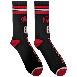 Iron Maiden - Killers '81 Uni Bl Socks (Eu 40-45) in the group MERCHANDISE / Merch / Hårdrock at Bengans Skivbutik AB (5536127)