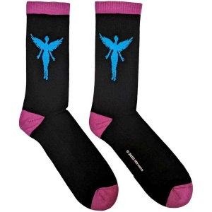 Nirvana - In Utero Blue Angel Bl Socks (Eu 40-45) in the group MERCHANDISE / Merch / Hårdrock at Bengans Skivbutik AB (5536158)