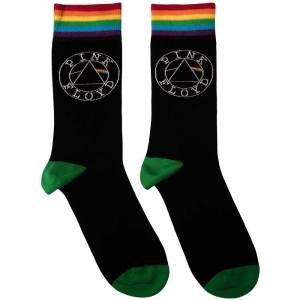 Pink Floyd - Circle Logo Uni Bl Socks (Eu 40-45) in the group MERCHANDISE / Merch / Pop-Rock at Bengans Skivbutik AB (5536170)