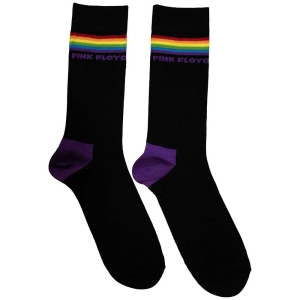 Pink Floyd - Prism Stripes Uni Bl Socks (Eu 39-45) in the group MERCHANDISE / Merch / Pop-Rock at Bengans Skivbutik AB (5536174)