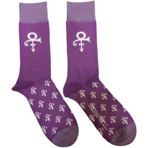 Prince - Symbol Uni Purp Socks (Eu 40-45) in the group MERCHANDISE / Merch / RnB-Soul at Bengans Skivbutik AB (5536180)