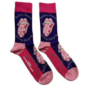 Rolling Stones - Uk Tongue Uni Purp Socks (Eu 40-45) in the group MERCHANDISE / Merch / Pop-Rock at Bengans Skivbutik AB (5536197)