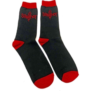 Slipknot - Logo Uni Bl Socks (Eu 40-45) in the group MERCHANDISE / Merch / Hårdrock at Bengans Skivbutik AB (5536200)