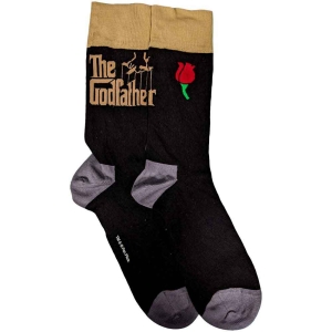 The Godfather - Logo Gold Uni Bl Socks (Eu 40-45) in the group OTHER / MK Export CDON Merch at Bengans Skivbutik AB (5536252)