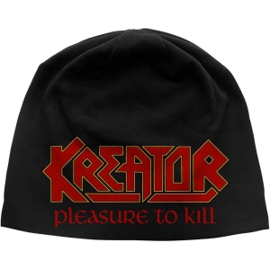 Kreator - Pleasure To Kill Jd Print Beanie H in the group MERCHANDISE at Bengans Skivbutik AB (5536466)