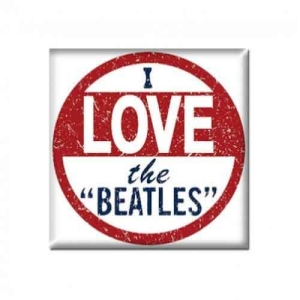 The Beatles - I Love The Beatles Magnet in the group MERCHANDISE at Bengans Skivbutik AB (5536717)
