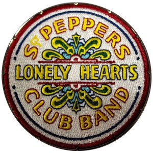 The Beatles - Sgt Pepper Drum Patch Magnet in the group MERCHANDISE / Merch / Pop-Rock at Bengans Skivbutik AB (5536727)