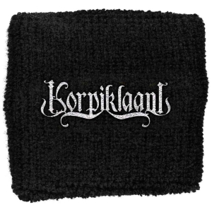 Korpiklaani - Logo Embroidered Wristband Sweat in the group MERCHANDISE at Bengans Skivbutik AB (5536837)