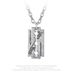 Judas Priest - Razor Blade Pendant in the group MERCHANDISE / Merch / Hårdrock at Bengans Skivbutik AB (5536886)