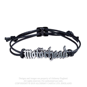 Motorhead - Logo Rope Bracelet in the group MERCHANDISE / Merch / Hårdrock at Bengans Skivbutik AB (5536901)