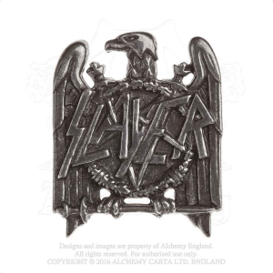 Slayer - Eagle Pin Badge in the group MERCHANDISE / Merch / Hårdrock at Bengans Skivbutik AB (5536908)