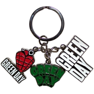 Green Day - Logo Charms Keychain in the group MERCHANDISE / Merch / Punk at Bengans Skivbutik AB (5537033)