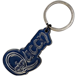 Queen - Crown In Q Logo Keychain in the group MERCHANDISE / Merch / Pop-Rock at Bengans Skivbutik AB (5537085)