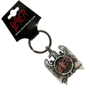 Slayer - Silver Eagle V2 V Keychain in the group OUR PICKS / New Merch / June at Bengans Skivbutik AB (5537093)