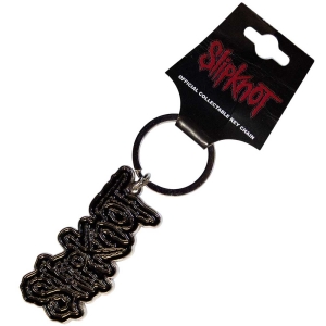 Slipknot - Black Logo Black Border Keychain in the group OUR PICKS / New Merch / June at Bengans Skivbutik AB (5537098)