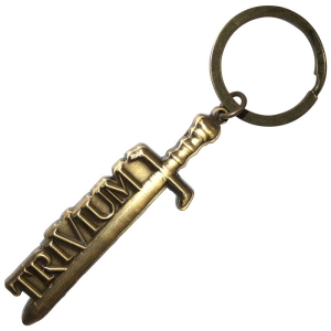 Trivium - Gold Sword Keychain in the group MERCHANDISE / Merch / Hårdrock at Bengans Skivbutik AB (5537129)