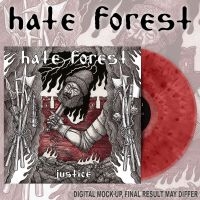 Hate Forest - Justice (Cloudy Vinyl Lp) in the group OUR PICKS / Friday Releases / Friday the 28th of June 2024 at Bengans Skivbutik AB (5537150)